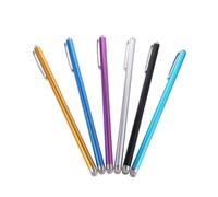 HOLIDYOYO Touch Screen Capacitive Stylus Pen with Extra Long Replaceable Tips, Universal Phone and Tablet Stylus Set, 6 Pieces for Drawing and Navigation Assorted style