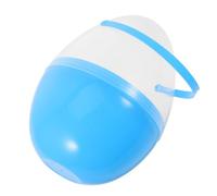 HOLIDYOYO Transparent Easter with Handle Large Fillable for Boy Girl Versatile Storage for Easter Hunt Supplies Holiday Decoration Convenient Design