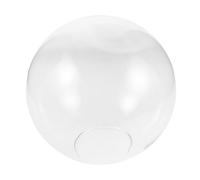 HOLIDYOYO Transparent Glass Globe Light Shade Diameter Fitter Spherical Lampshade Replacement for Floor Lamps and Hanging Pendants Clear Scratch-Resistant Glass Cover for Modern Lighting