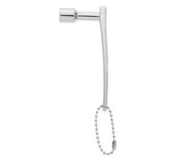HOLIDYOYO Triangular Emergency Elevator Key Stainless Steel Portable Door Lock Tool for Home Commercial Lift Access and Door Emergency Opening