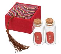 HOLIDYOYO Umbilical Cord Collection Box for Born Essentials Fetal Hair Preservation for Teeth Keepsake Box for Christening Made of Material for Shower Decorations Neutral Scenario