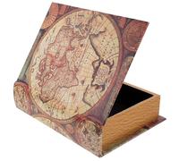 HOLIDYOYO Vintage Faux Book Box Storage Box Made of Leather and Density Board for Coffee Table Decoration Suitable for Home Décor and Bookshelf Display