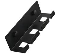 HOLIDYOYO Wall Mount Hooks Charger Hooks and Plug Wire Holder with Space Aluminum Construction, Easy to Install and Versatile Multi-use Wall Storage Racks for Bedroom and Home Cable
