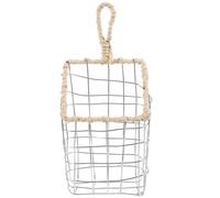 HOLIDYOYO Wall-mounted Magazine Rack Nordic Style Iron Wire Holder for Newspapers Files Books Space-saving Organizer for Living Room Bedroom and Office