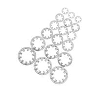 HOLIDYOYO Washers Shape Stainless Tooth Steel Internal Lock 300pcs Star Assortment Set with Corrosion Resistance Durability and Mechanical Equipment and Fastening Applications