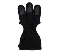 HOLIDYOYO Wear Resistant Archery Glove with Portable Finger Guard for Outdoor Sports Hunting Lightweight Finger Protector Tab for Bow String Pressure Relief