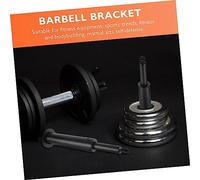 HOLIDYOYO Weight Bearing Dumbbell Barbell Slice Loading Pin Steel Load Tray Fitness Supplies Strength Training Rack for Arms Shoulder Back Workouts