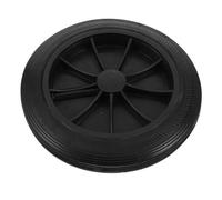 HOLIDYOYO Wheelie Bin Wheels Replacement 240l with Heavy Duty Rubber Material and Reinforced Design, Sturdy Wheel for Outdoor Trash Can for Large Trash Can Suitable for Outdoor Areas