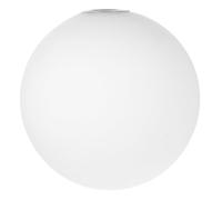 HOLIDYOYO White Glass Lamp Shade Frosted Globe Light Bulb Covers Soft Comfortable Light Minimalist Modern Stylish Design for Pendant Lighting