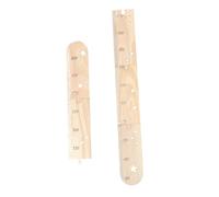 HOLIDYOYO Wooden Height Growth Chart for Kids with Star Shapes Wall Hanging Growth Measurement Ruler Charming Design for Nursery Room Bedroom Decor