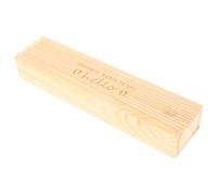 HOLIDYOYO Wooden Keepsake Box Pregnancy Announcement Present Elegant Footprint Motif Baby Present