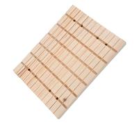 HOLIDYOYO Wooden Rabbit Claw Grinding Plate Small Pet Scratching Board for Chinchillas Guinea Pigs Hamsters Smooth Surface Nail Care for Cage Use