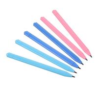 HOLIDYOYO Writing Tablet Stylus Pen Set with Electroconductive Rubber Tips 6 Pcs Portable Abs Material Pens That Won't Scratch The Screen for Lcd Tablets and Touch Screens