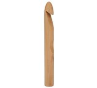 Holigie 30mm Large Thick Crochet Hook, Wooden Knitting Needle Hand Weaving Tool Crafts for Chunky Yarn andcraft Crocheting Thick Blanket Large Project