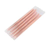 Holigie 5 pack nail brushes,nylon fiber brushes,equipped with ergonomic handles and quick change nibs suitable for salon grade gel nail polish painting and nail art painting