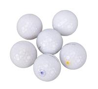 Holigie 6Pcs Glow in The Dark Golf Balls, Glow in The Dark Putting Balls with High Elasticity and Long Lasting LED, for Night Putting and Golf Practice