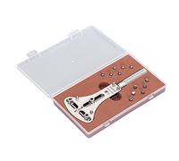 Holigie Professional Three Point Watch Opener,Stainless Steel Back Cover Remover for Watch Battery Replacement and Repair Suitable for Most Watches (Jewelry Repair Kit)