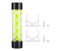 Holigie Water Cooling Reservoir, 200m Acrylic T Virus Cylindrical Cooler With G1/4 Thread For Pc Desktop Computer Cooler Accessory, Computer Water Pump (Green)