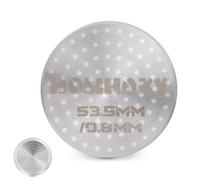 HOLIHOKY Puck Screen 54mm, Reusable Coffee Filter with Acrylic Storage Box, 304 Stainless Steel Espresso Filter, Espresso Screen for Sage Barista Express Portafilter 54mm