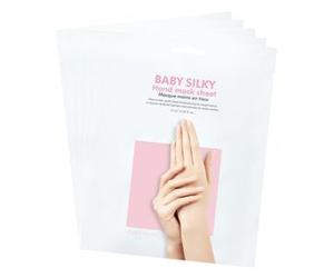HOLIKA HOLIKA - Baby Silky Hand Mask Sheet Set 5 pcs 5 pairs