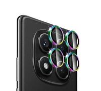 Holilo Camera Protection for Tempered Glass Camera Screen Protector for Xiaomi 14T 5G/Redmi Note 14 Pro 4G, 1 Set Anti-Scratch 9H Hardness Screen Protector Tempered Glass Camera Protection Rainbow
