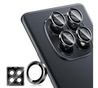 Holilo Camera Protection for Xiaomi Redmi Note 15 4G Camera Tempered Glass Back Film, 9H Hardness HD Anti-Scratch Anti-fingerprint Protective Film - Black