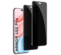 Holilo For Honor 400 Pro Privacy Screen Protector for Tempered Glass, Pack of 2, Anti-Spy Privacy Screen Protector Protector, Black Edge Privacy Protective Glass