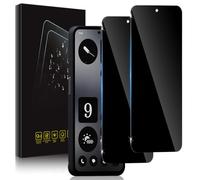Holilo For Nothing CMF Phone 1 Privacy Screen Protector for Tempered Glass, Pack of 2 9H Anti-Spy Privacy Screen Protector Black Edge Privacy Protective Glass