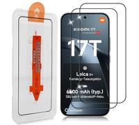 Holilo For Xiaomi 17T / Poco F8 Pro for Tempered Glass Screen Protector [Car Installation], [Pack of 2] Anti-Scratch 9H Hardness HD Film Anti-Bubble-Free Tempered Glass Screen Protector Screen