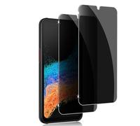 Holilo Pack of 2 for Samsung Galaxy Xcover 6 Pro Privacy Screen Protector for Tempered Glass Anti-Spy Privacy Screen Protector Black Edge Privacy Protective Glass