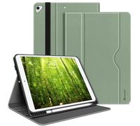HOLIMET iPad Air 3rd Generation Case, iPad Pro 10.5 inch Case with Pencil Holder Soft TPU Stand Smart Cover, Auto Wake/Sleep Stand for 10.5" iPad Air 3 2019 / iPad Pro 2017 (Green)
