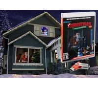 HoliScapes AtmosFX® Christmas Digital Decoration USB, 7 Scenes, Translucent Matte Screen, Wall Mount