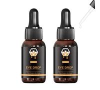 Holistic Honey Eye Drops, 15ml Jimerito Honey Eye Drops, Stingless Bee Hon-ey Eye Drop, Hydration & Moisturizes, Relieving Dryness (2pcs)