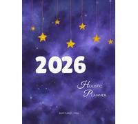 Holistic Planner 2026: Japan Time Zone: Moon Phases, Retrogrades, Lucky days, Monthly and Weekly Calendar