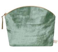 Holistic Silk - LAVENDER MAKE UP BAG JADE SILK VELVET - Toiletry Bag