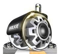 HOLKIE Office Chair Wheels 11x22mm Universal Fit 2 Inch Castors Replacement, Grey Dual Rubber Smooth & Silent Chair Casters Wheels-Set of 5 For Hardwood Carpet Floors Computer Gaming Desk Rollers