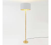 Holländer Cancelliere Rotonda silk floor lamp white/gold