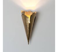 Holländer GINGKO QUATTRO wall lamp, gold-coloured, height 31 cm, metal, G9