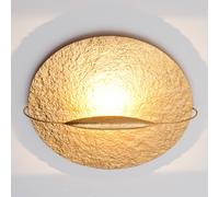 Holländer Gold-coloured LED ceiling lamp Satellite