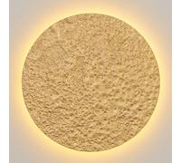 Holländer Meteor LED wall light, Ø 55 cm, gold
