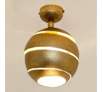 Holländer Pivotable ceiling light Suopare in gold
