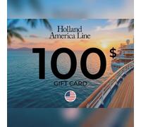Holland America Line Gift Card 100 USD Key - UNITED STATES