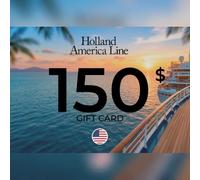 Holland America Line Gift Card 150 USD Key - UNITED STATES