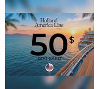 Holland America Line Gift Card 50 USD Key - UNITED STATES