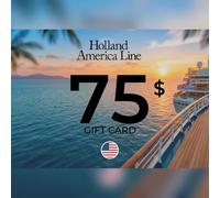 Holland America Line Gift Card 75 USD Key - UNITED STATES