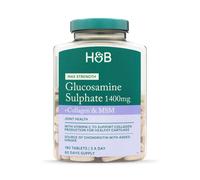 Holland and Barrett Max Strength Glucosamine Sulphate 1400mg 180 tablets