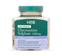 Holland and Barrett Max Strength Glucosamine Sulphate 1400mg 90 tablets