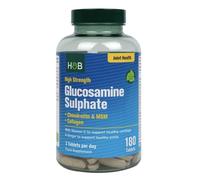 Holland & Barrett High Strength Glucosamine & Chondroitin Complex 180 Tablets