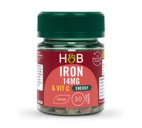 Holland & Barrett Iron & Vitamin C 14mg 30 Tablets