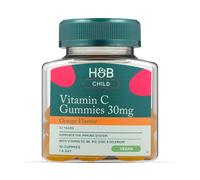 Holland & Barrett Kids Vitamin C Immune Support Orange Flavour 30mg 30 Gummies